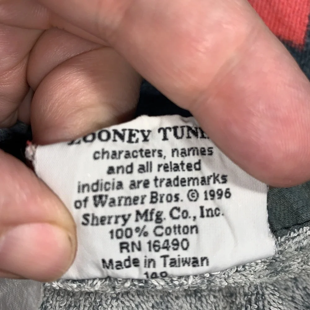 Looney Tunes Beach Towel Vintage 1996‎ Tazz All Over Outer Banks Nc